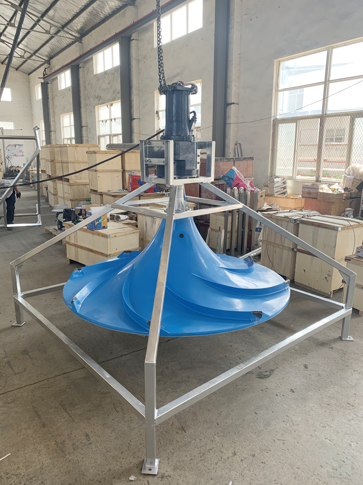 潛水雙曲面攪拌機(jī)與其它攪拌設(shè)備相比，優(yōu)勢(shì)在哪里？ | 南京藍(lán)寶石環(huán)保