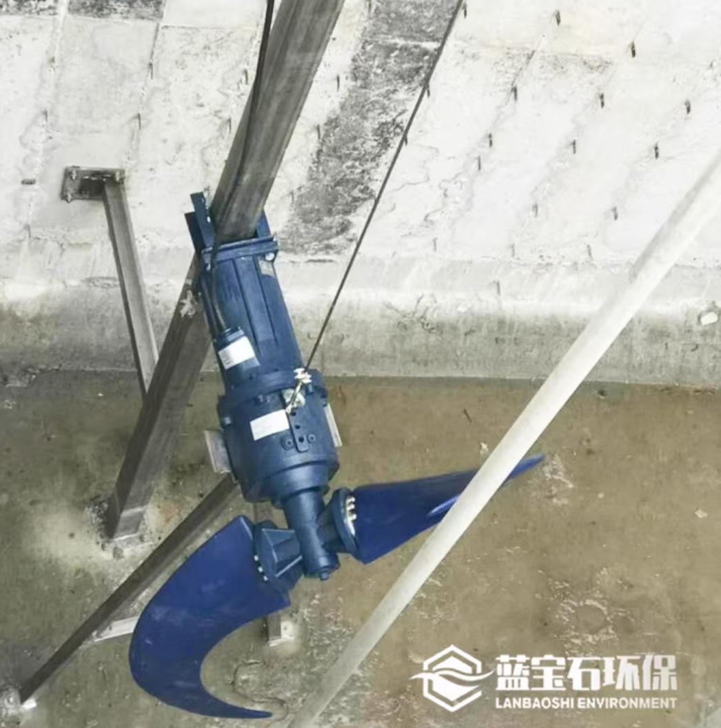 攜手安徽客戶，南京藍(lán)寶石潛水推流器助力污水處理項(xiàng)目高效運(yùn)行