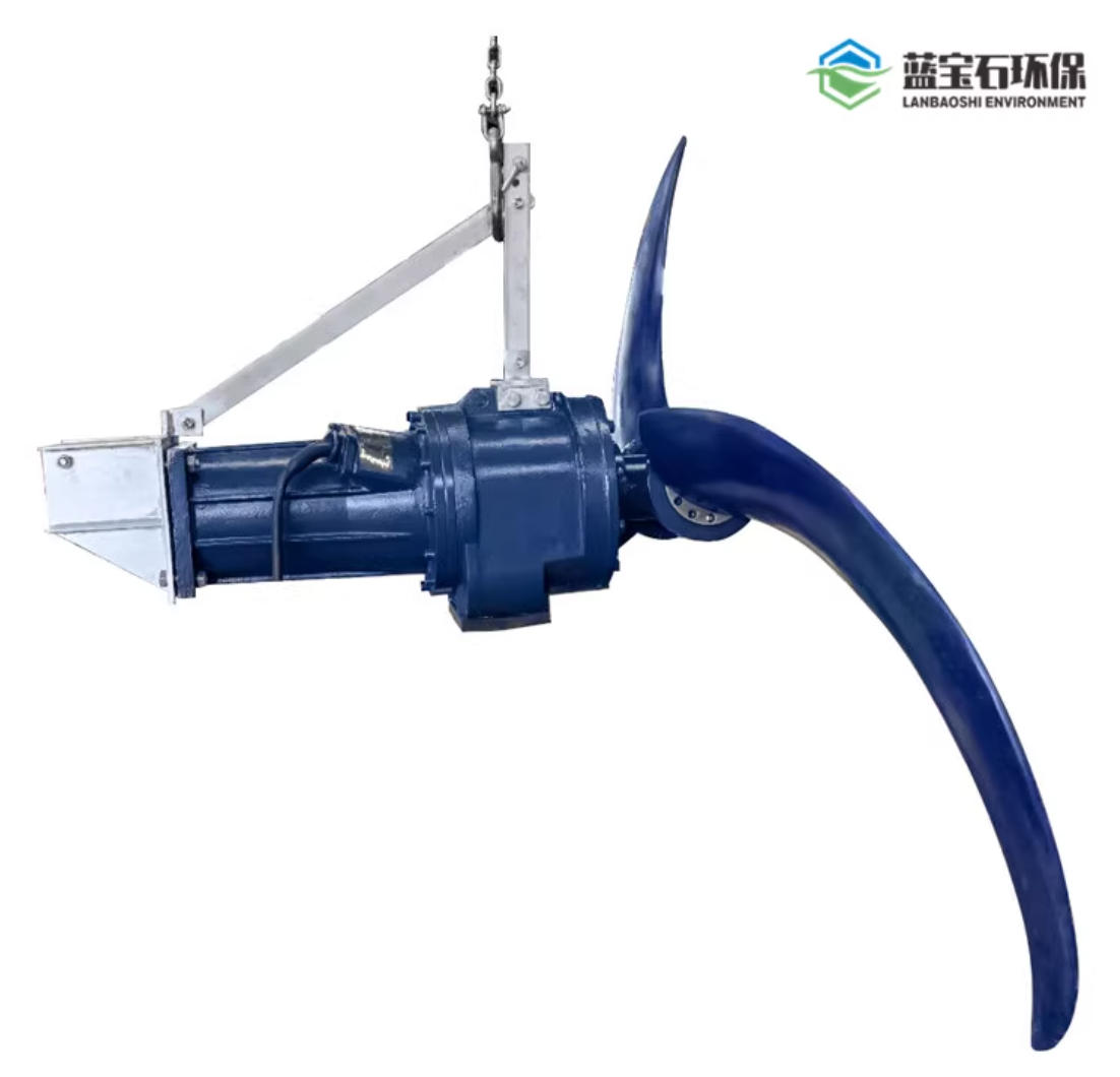 南京藍寶石環(huán)保有限公司與新疆客戶達成合作 | QJB7.5/4-2500/2-43低速推流器應用案例